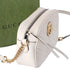 GUCCI GG Marmont Quilted Small Shoulder Bag 447632 Cream Leather